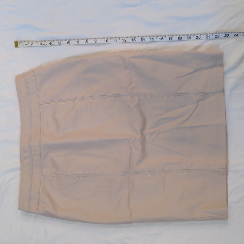 White House Black Market Khaki Pencil Skirt